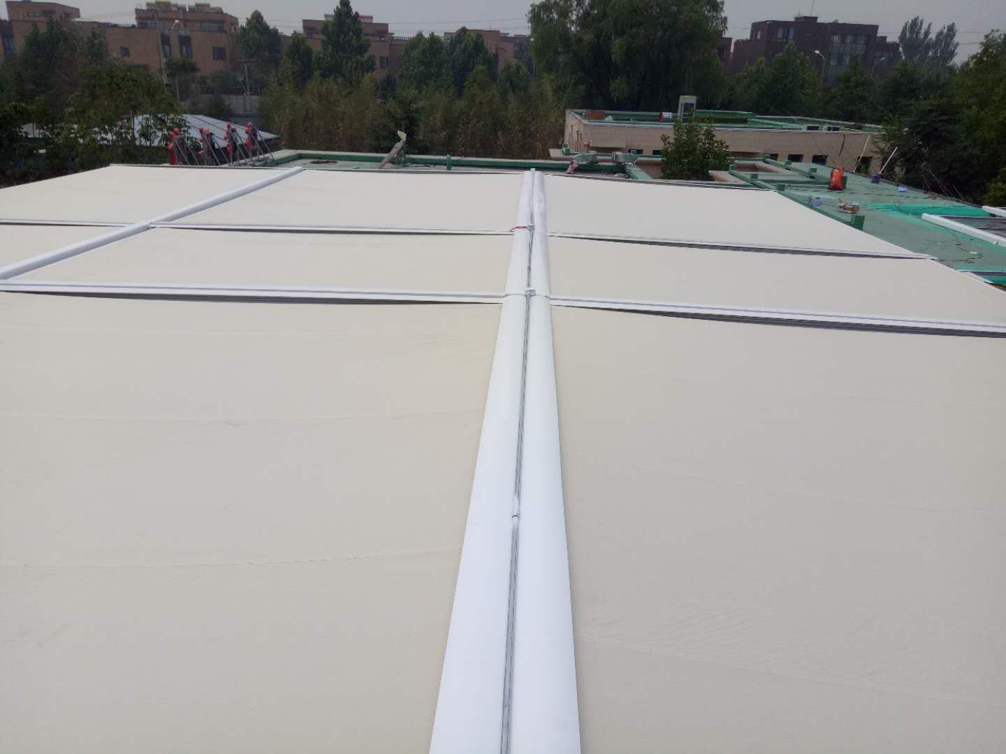 自在香山天幕棚项目s