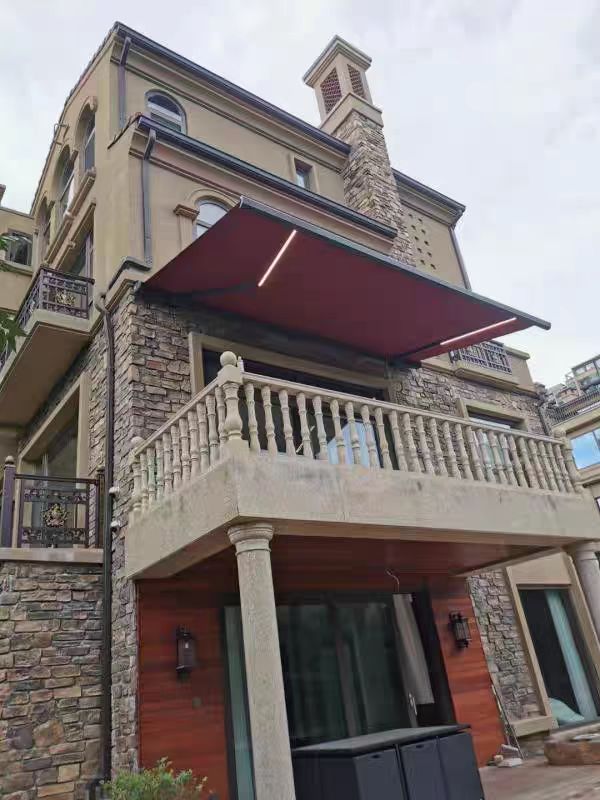 全盒电动伸缩蓬