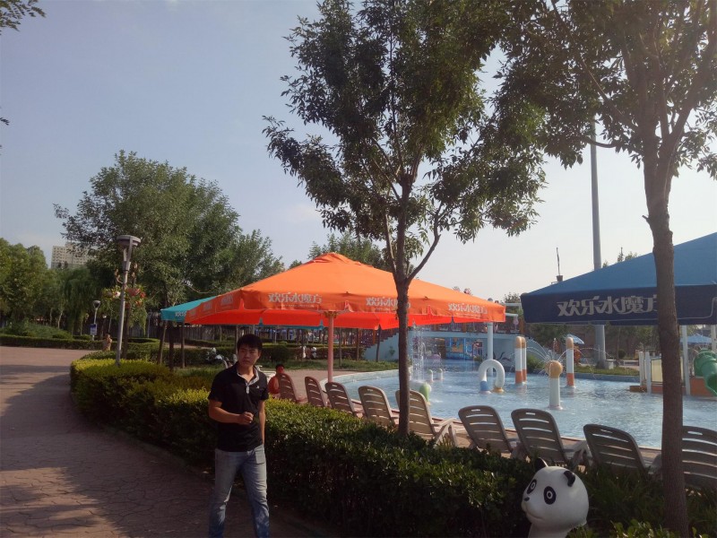 欢乐水魔方遮阳伞项目