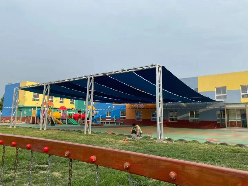 幼儿园户外电动天棚