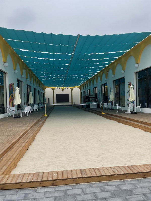 幼儿园户外电动天棚