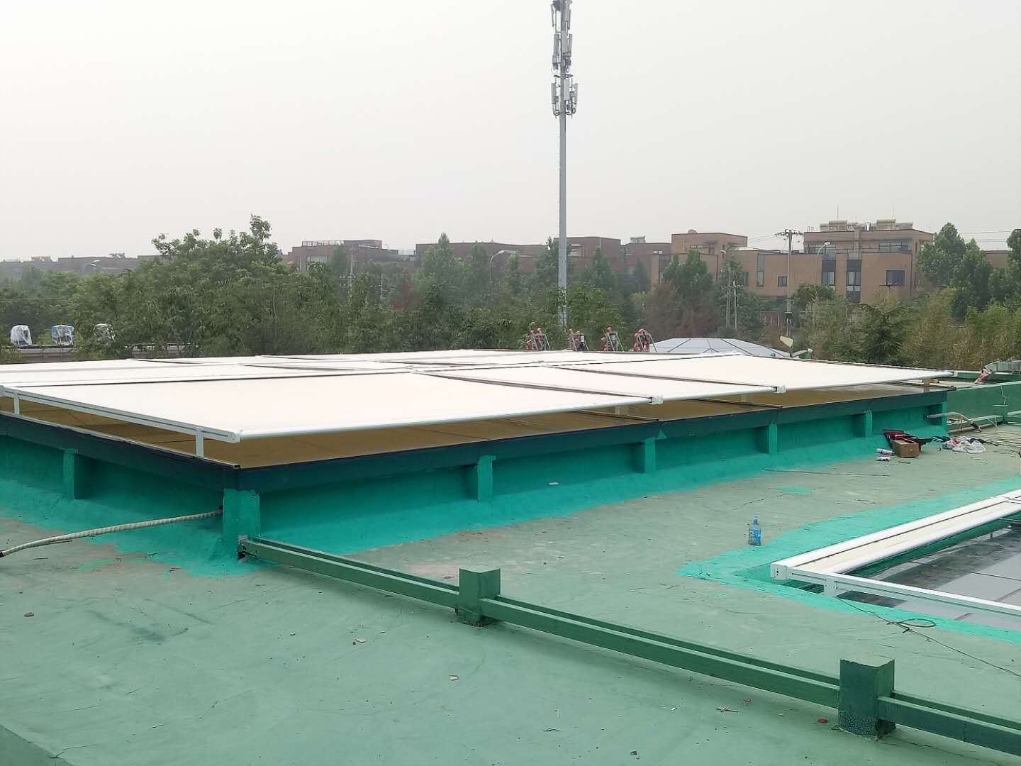 自在香山天幕棚项目